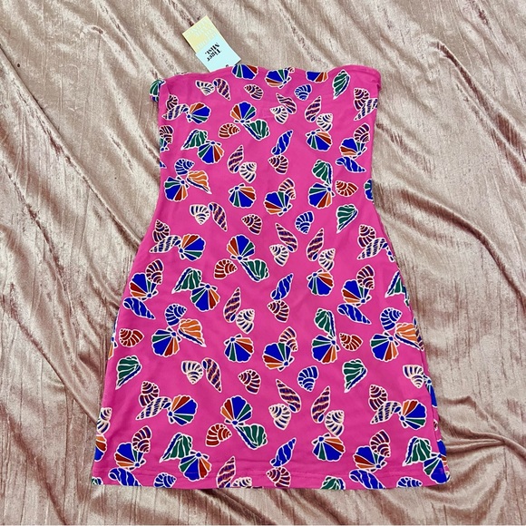 Tiger Mist Pink Kalea Shell Mini Dress - Picture 5 of 7